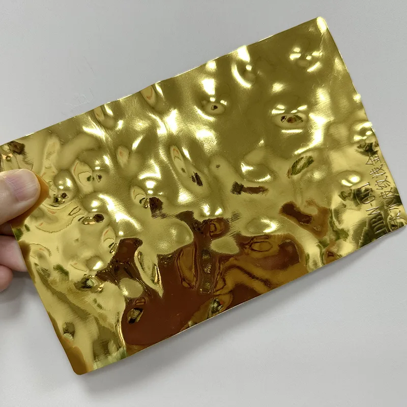 PET Water Ripple Solid Bamboo Fiber Wall Panel